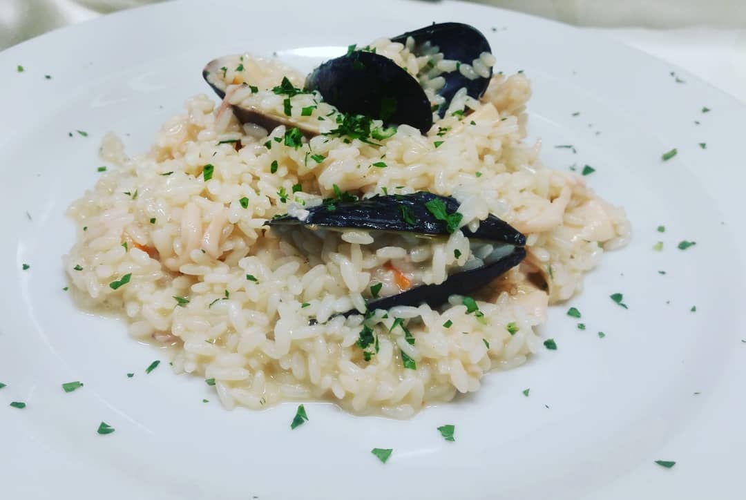 Risotto alle cozze