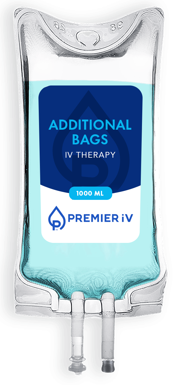 IV bag with 