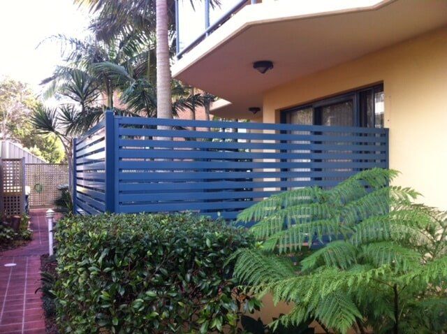 Blue Fence 1 — Fencing in Port Macquarie, NSW