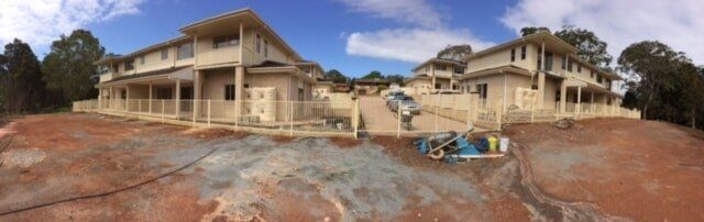 Panoramic View of Fence Construction — Fencing in Port Macquarie, NSW