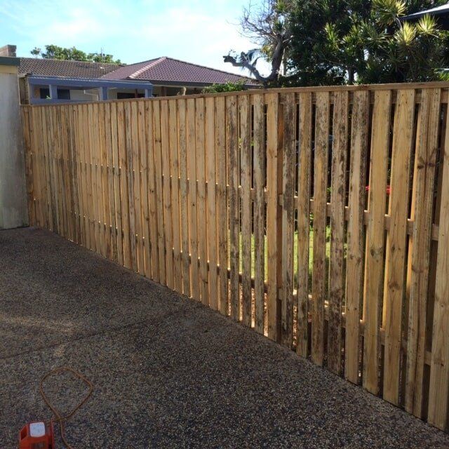 Wood Fence 2 — Fencing in Port Macquarie, NSW