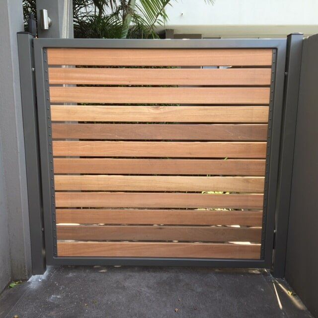 Wooden Gate 3 — Fencing in Port Macquarie, NSW