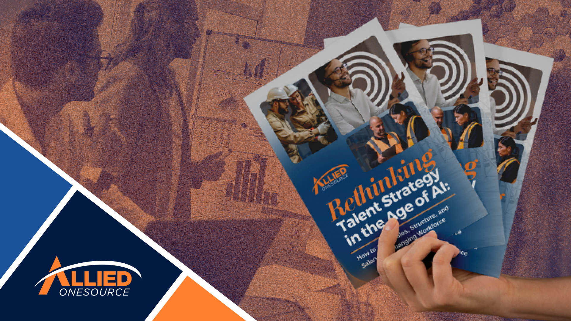 Professional holding 