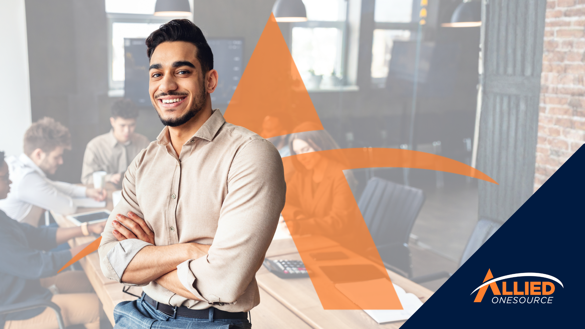 Business professional in office setting illustrating distribution staffing strategies for competitiv