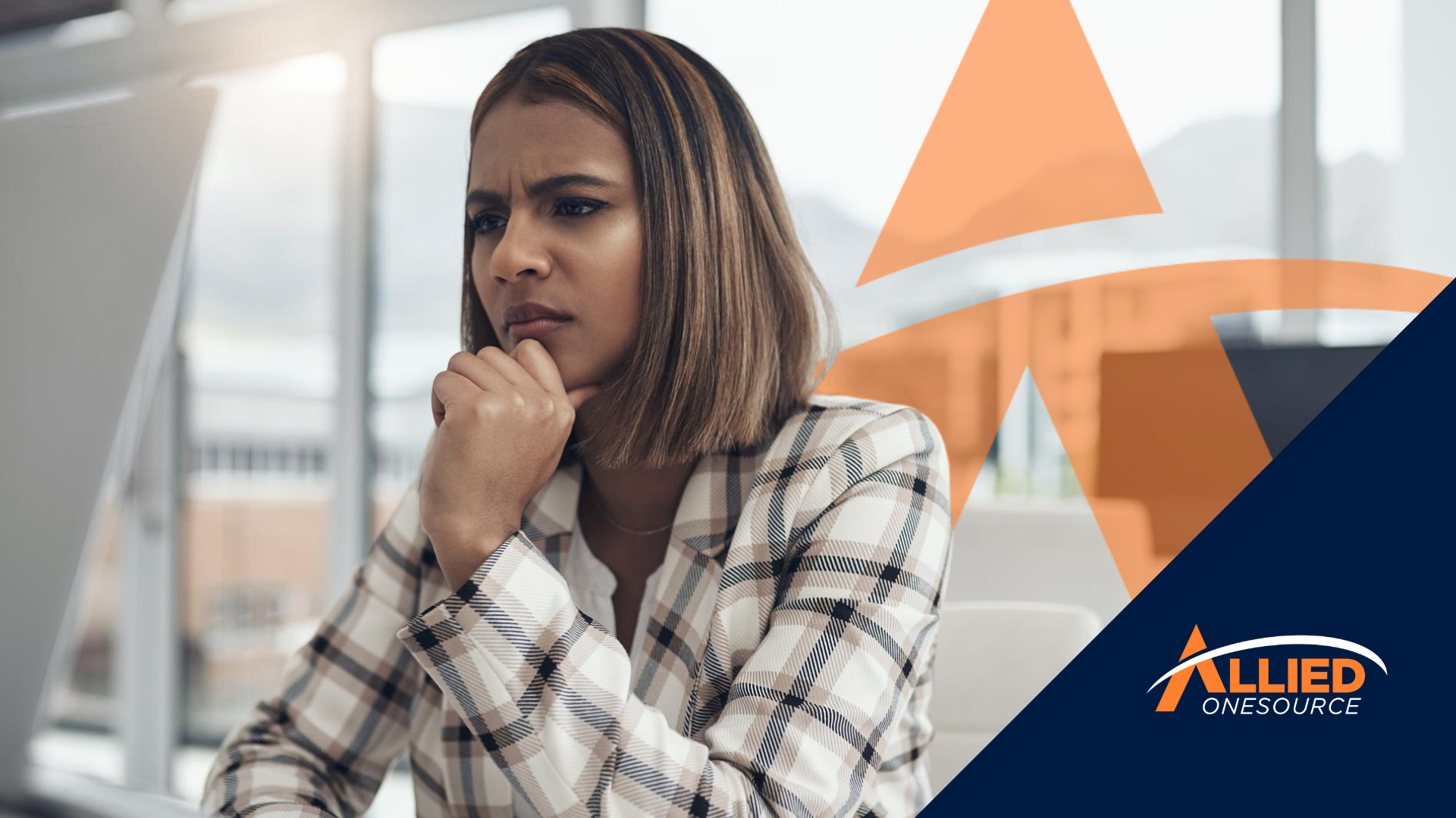 Hidden cost of high turnover depicted by worried manager considering staff retention in modern offic
