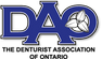 Logo for the denturist association of ontario