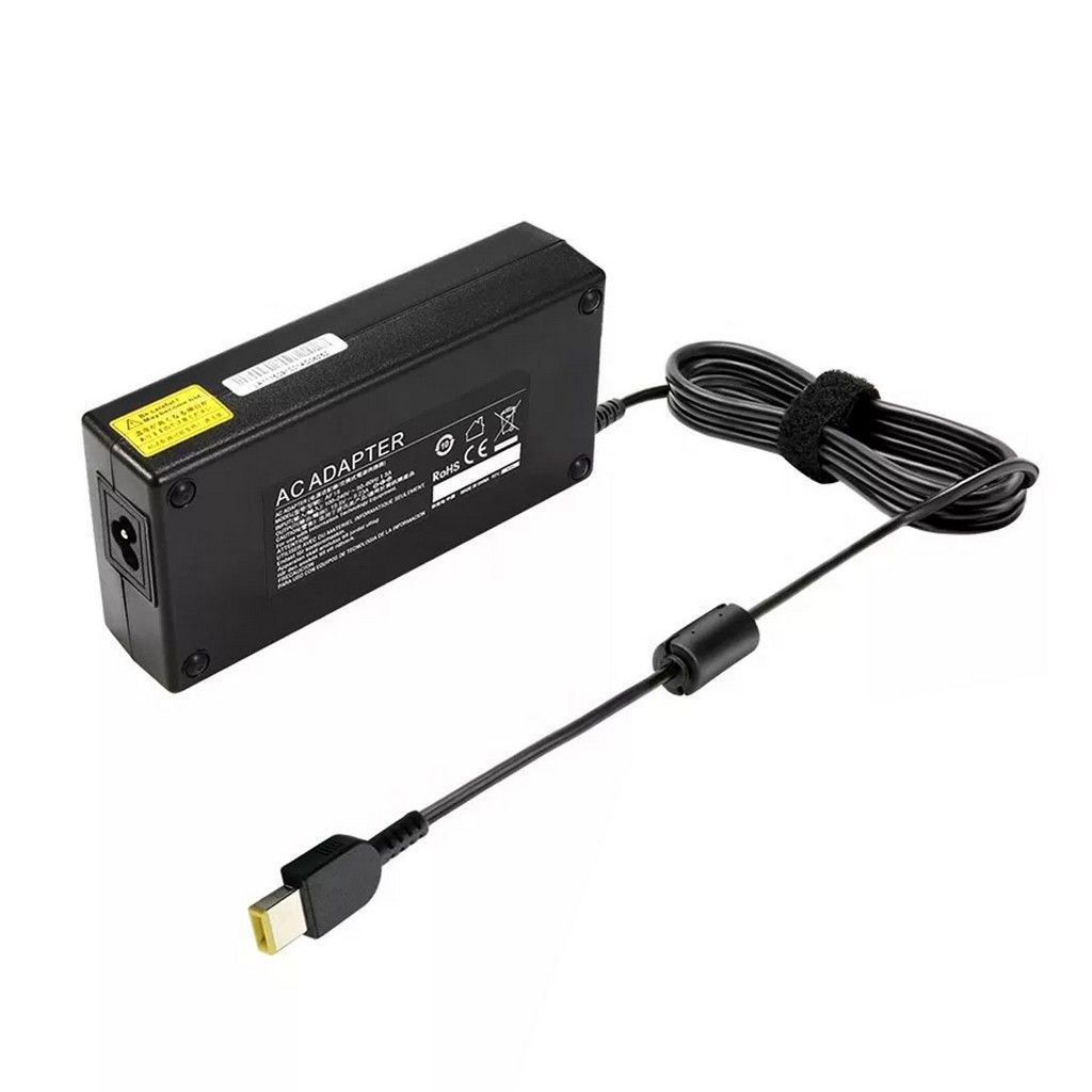 170W adapter voor Lenovo ThinkPad P1 G7 P1 G3 P1 G5 P52s P52 P51 P50s (20V 8,5A rechthoek) bulk ADL170NLC3A 4X20E50578