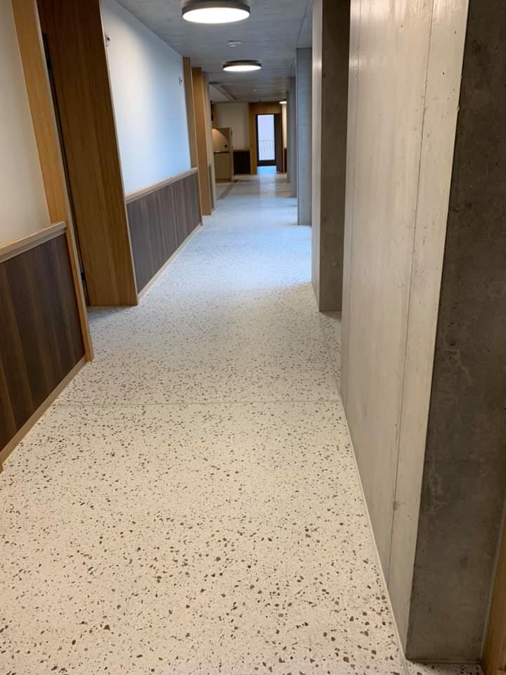 Flur Fertiggestellte Arbeiten