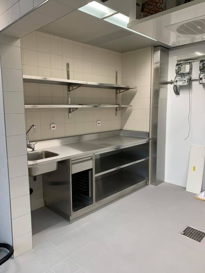 Einbauküche installiert