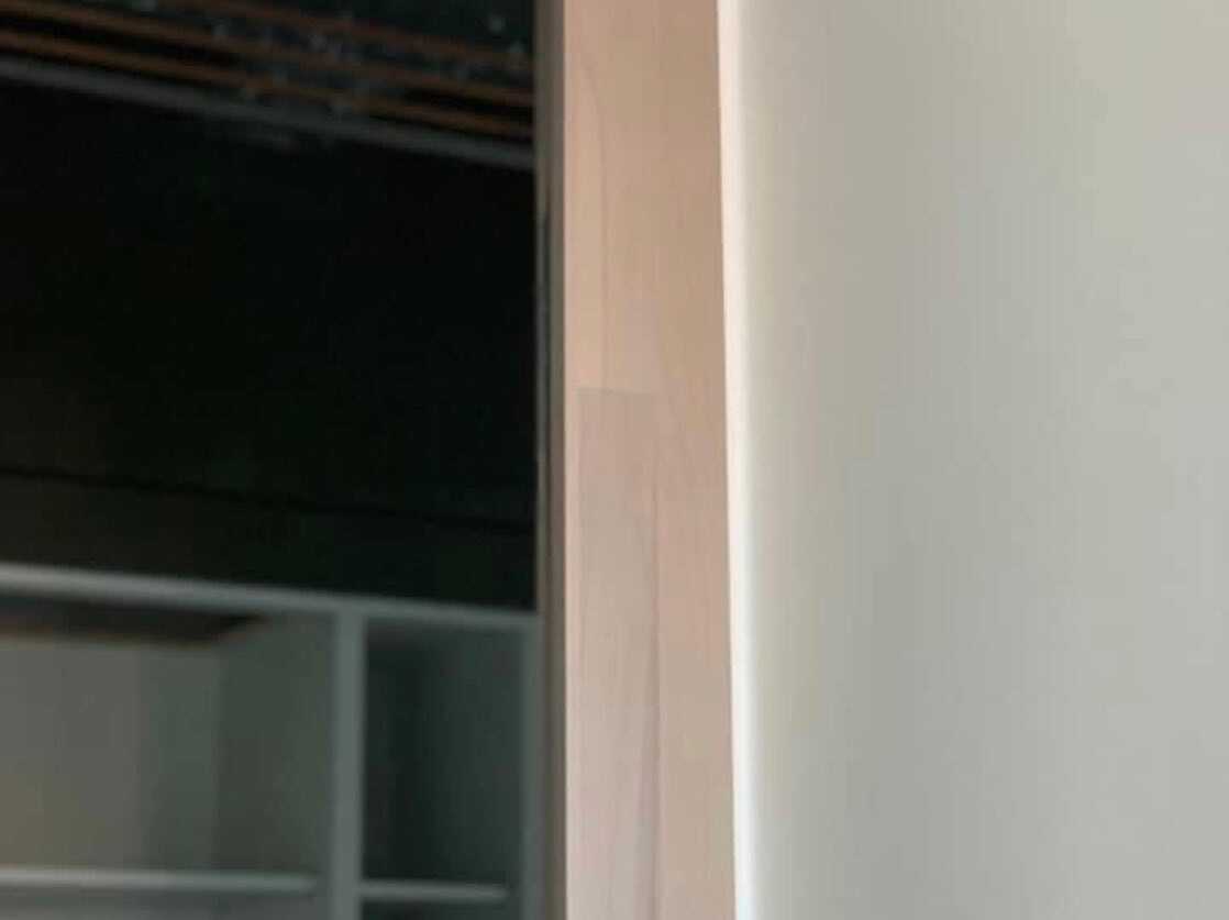 Verfugte Fensterkante