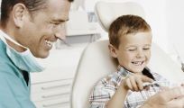 child and dentist in our dental health services clinic in Tweed Heads South