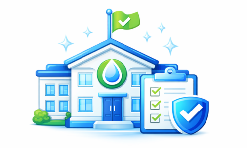 Satellite management agency services for water systems