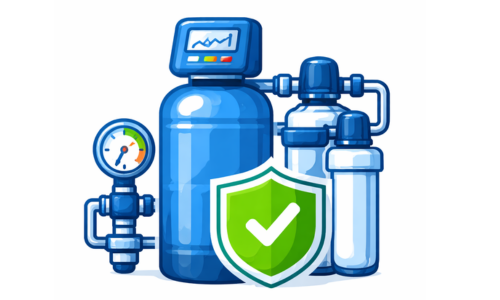 Water treatment system monitoring services