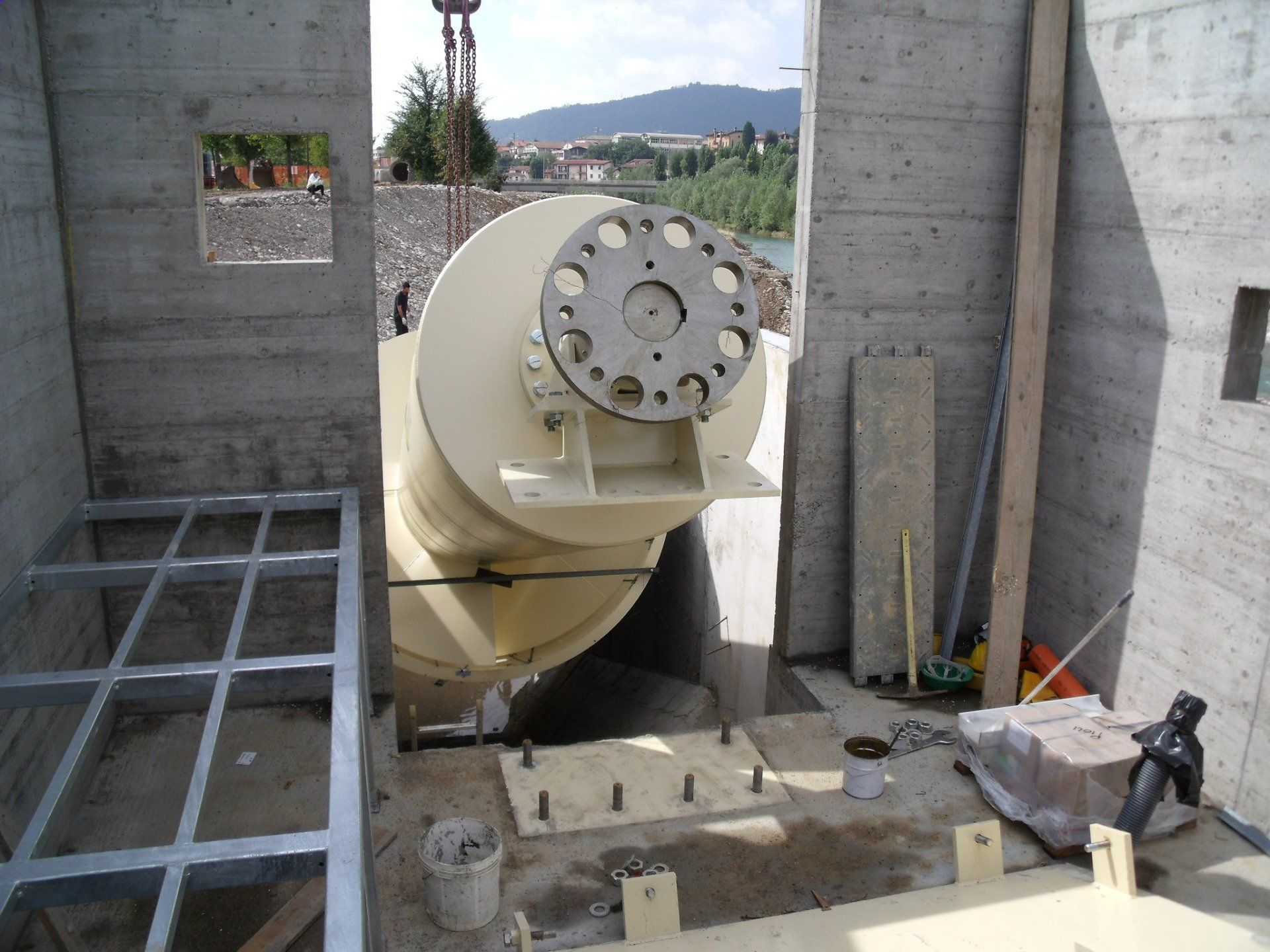 Dettagli di lavoro edile