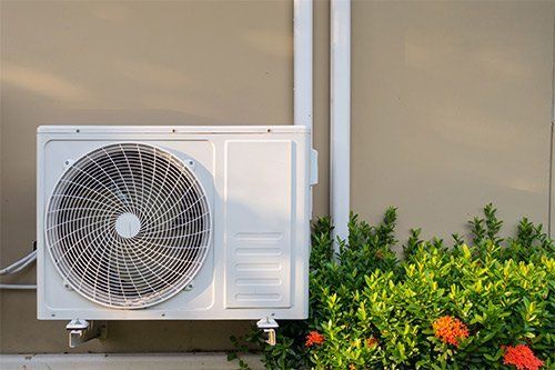 Air Conditioner Installed on Wall — Douglasville, GA — Parks Davis Air Conditioning & Heating