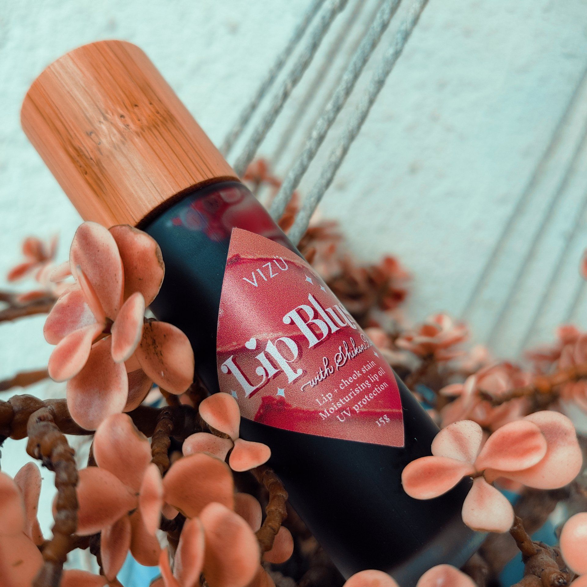 vizu herbal remedies lip blush plant based lip tint blush tint plant based make up