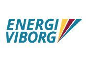 Logoet for energi viborg har et lyn på.