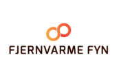 A logo for a company called fjernvarme fyn