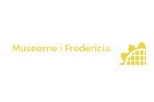 It is a logo for a museum called museerne i fredericia.