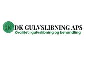 Det er et logo for en virksomhed der hedder dk gulvslibning aps.