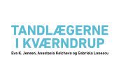 A logo for a company called tandlægerne i kvarndrup