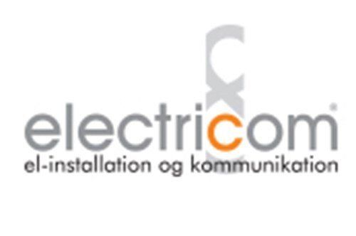 A logo for electriccom el-installation og kommunikation