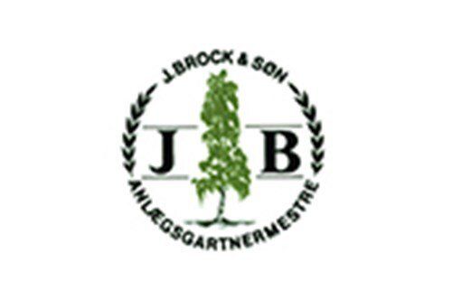 Et logo til jb brock & son med et træ i midten