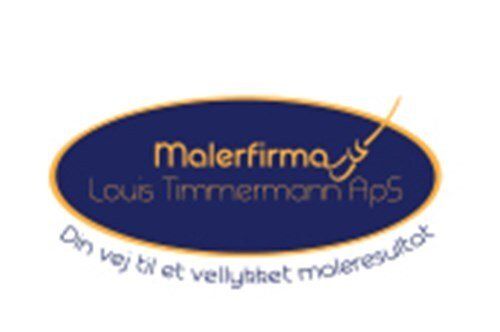 A logo for malerfirma louis timmermann aps