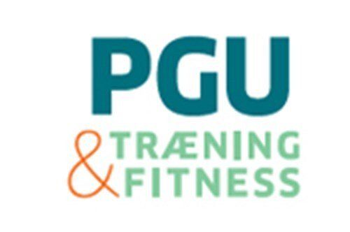 Et logo for en virksomhed kaldet pgu training & fitness