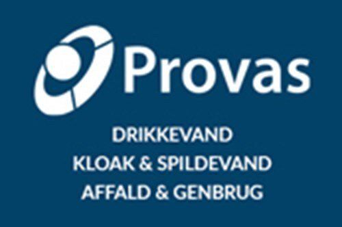 Et blåt skilt, hvor der står provas på