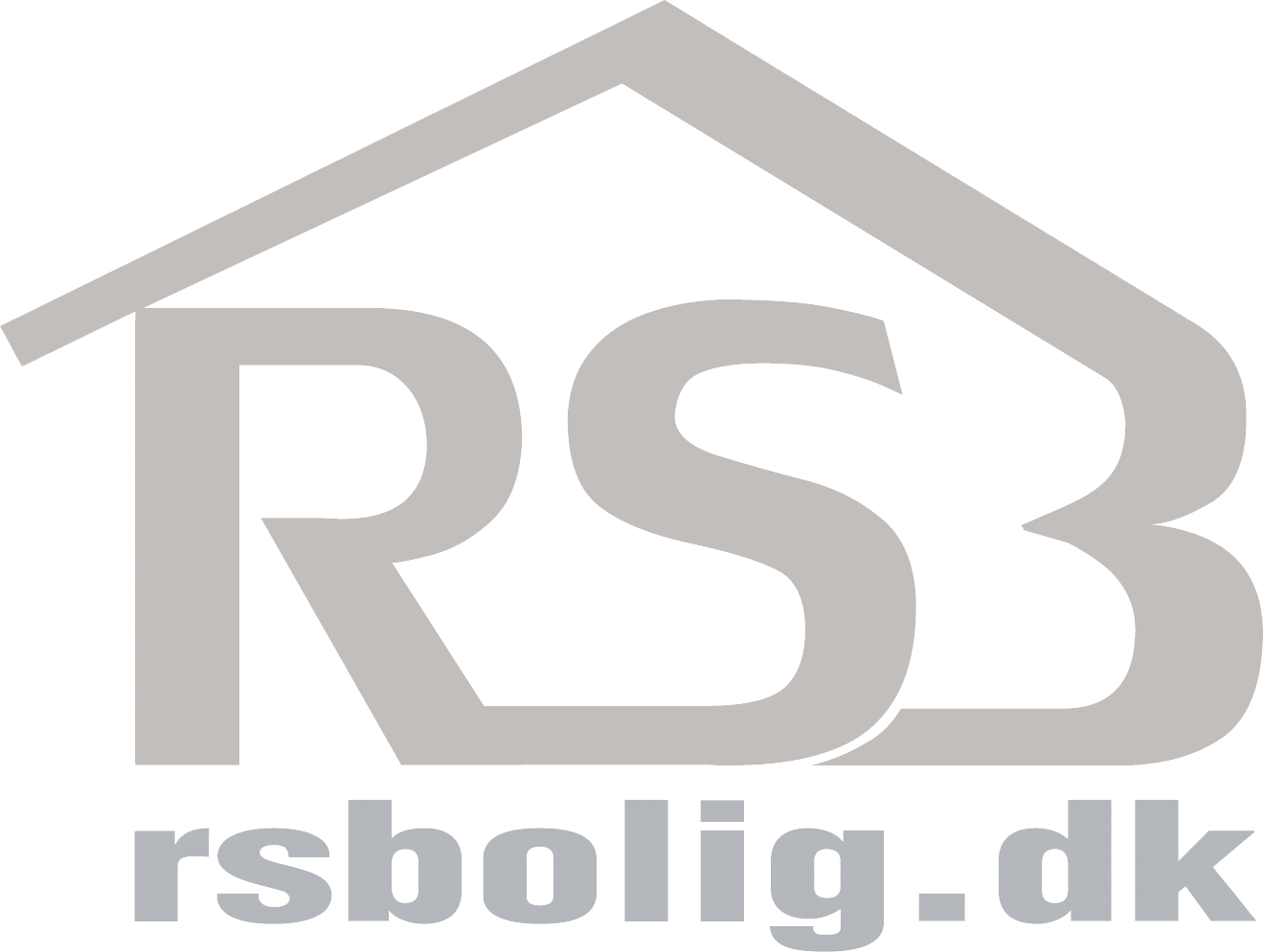 Logoet for rsbolig.dk er et hus med tag.