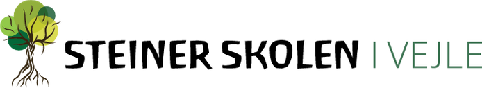 Logoet for steiner skolen i vejle med træ og rødder