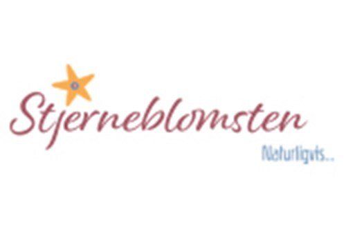 A logo for a company called stjerneblomsten