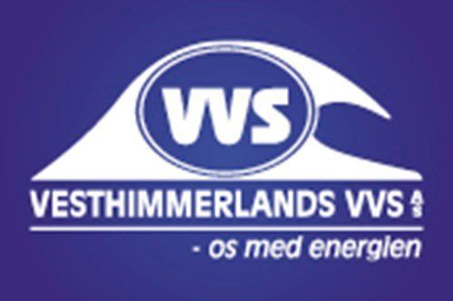 A logo for vesthimmerlands vvs os med energien