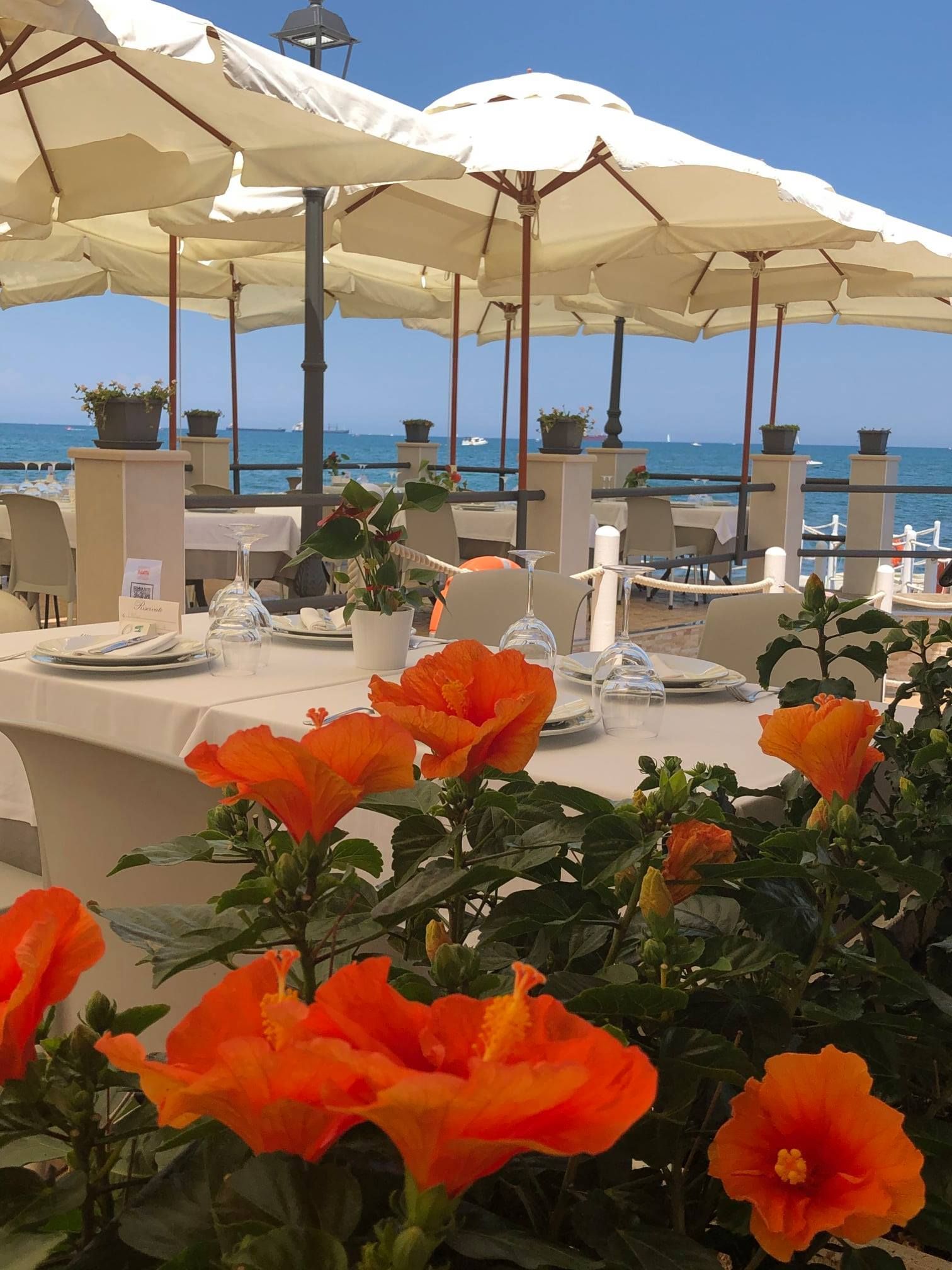 sala esterna ristorante