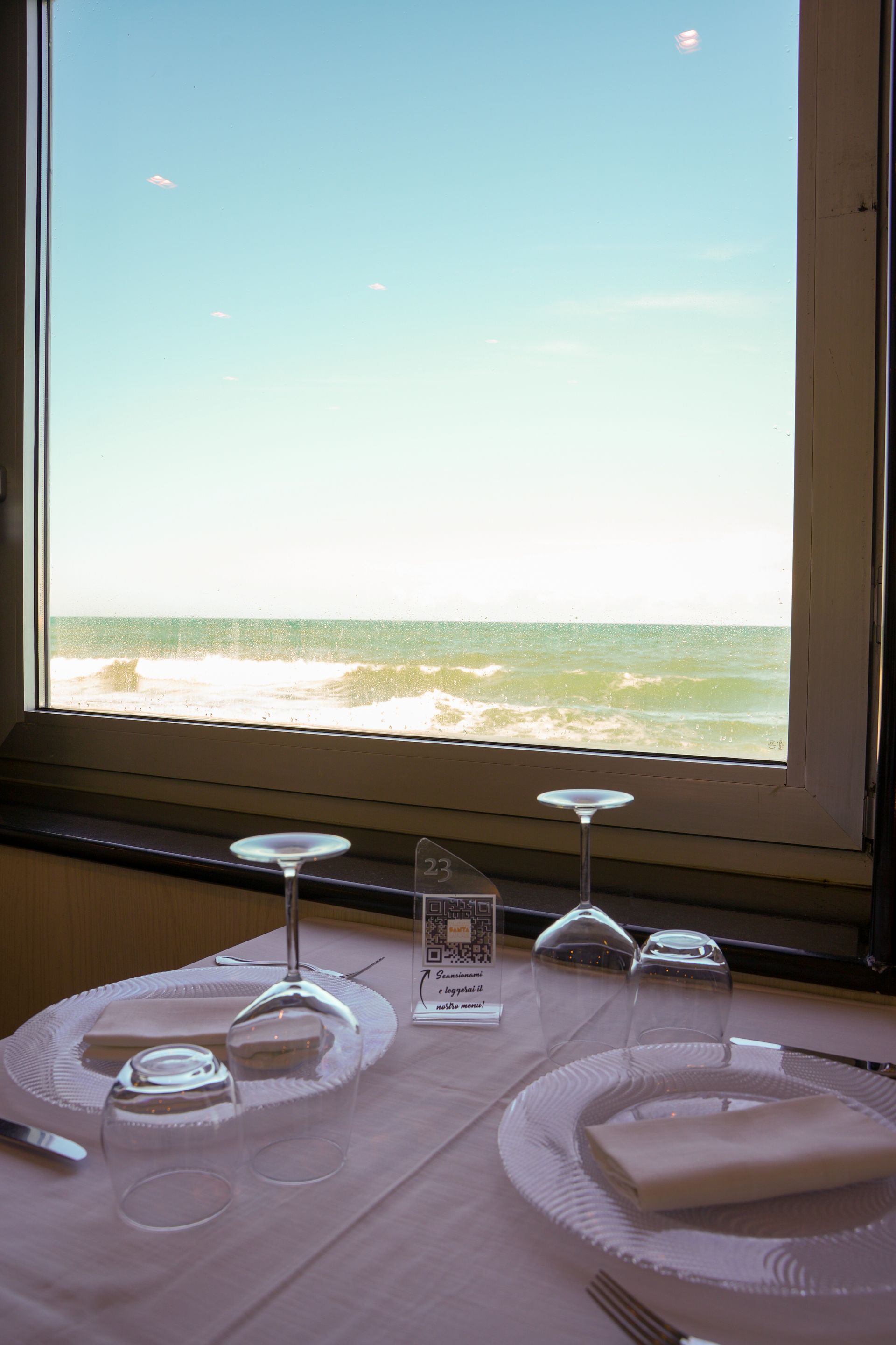 ristorante vista mare