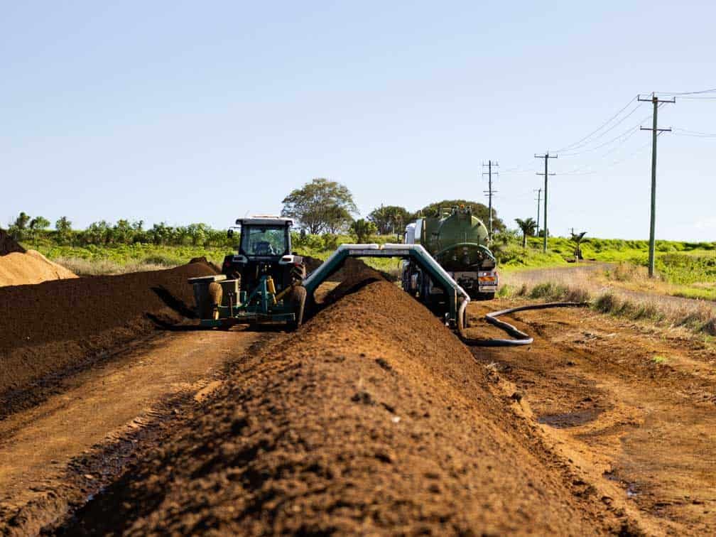 Trucks On Open Field — Waste Disposal in Murwillumbah, NSW