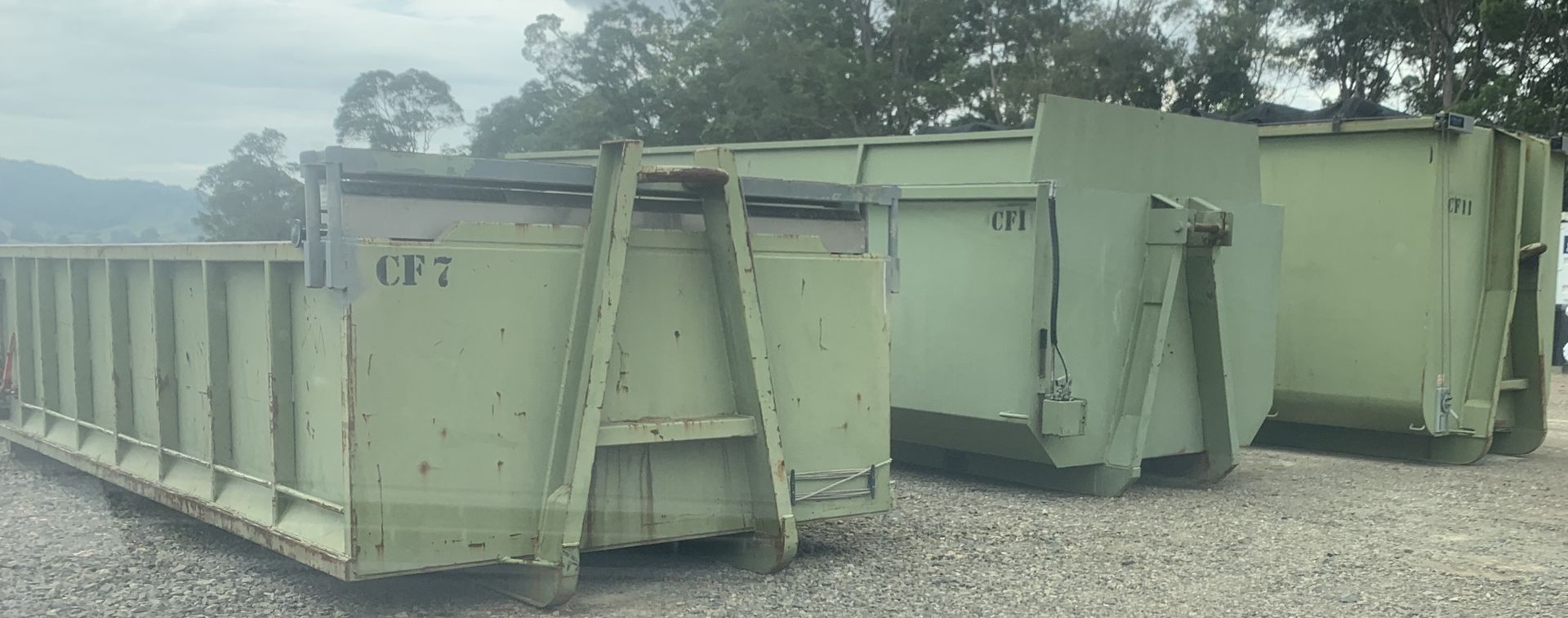 Hook bin for waste — Waste Disposal in Murwillumbah, NSW