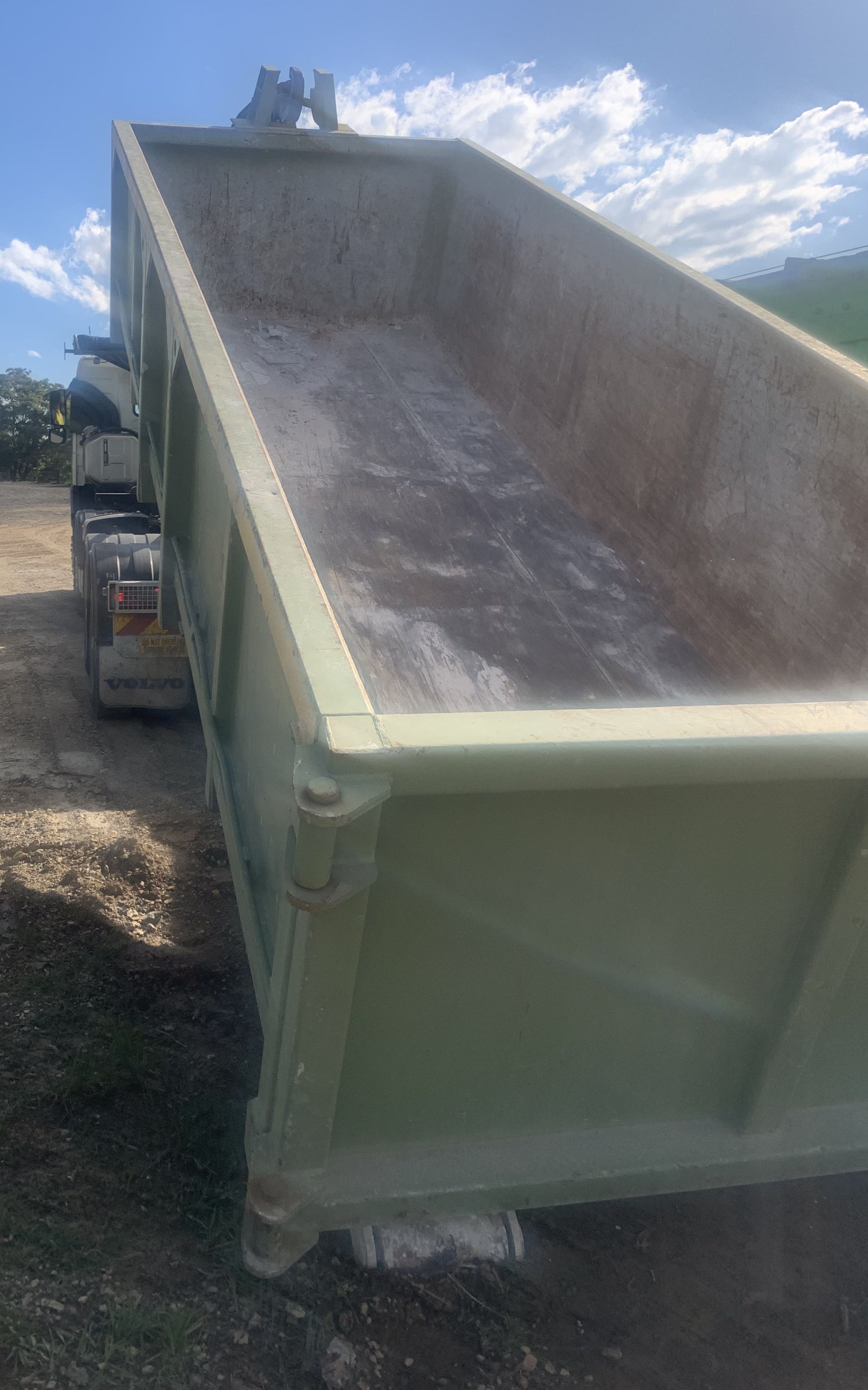Hook bin unloaded — Waste Disposal in Murwillumbah, NSW