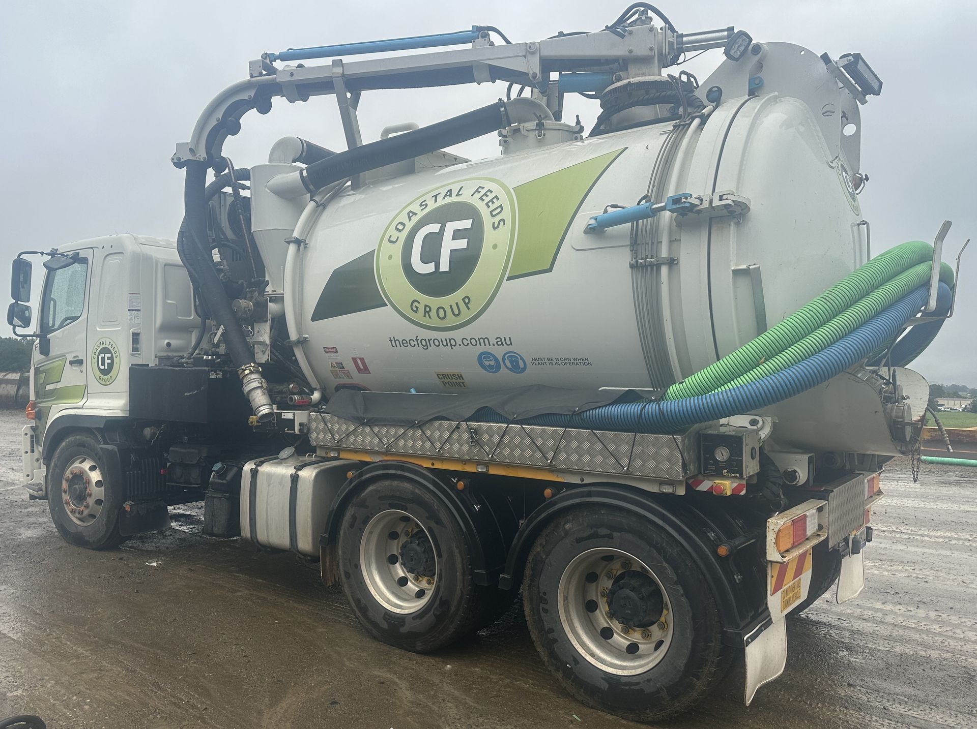 CFG Truck — Waste Disposal in Murwillumbah, NSW