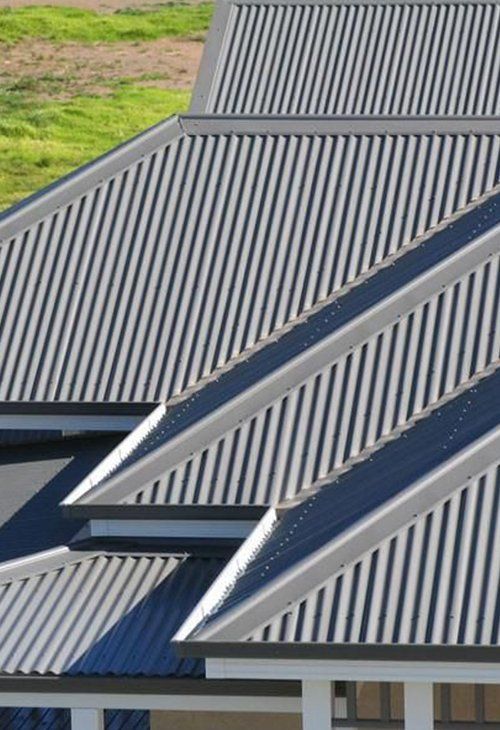 Gray Colored Roof — Metal Mates in Cessnock, NSW