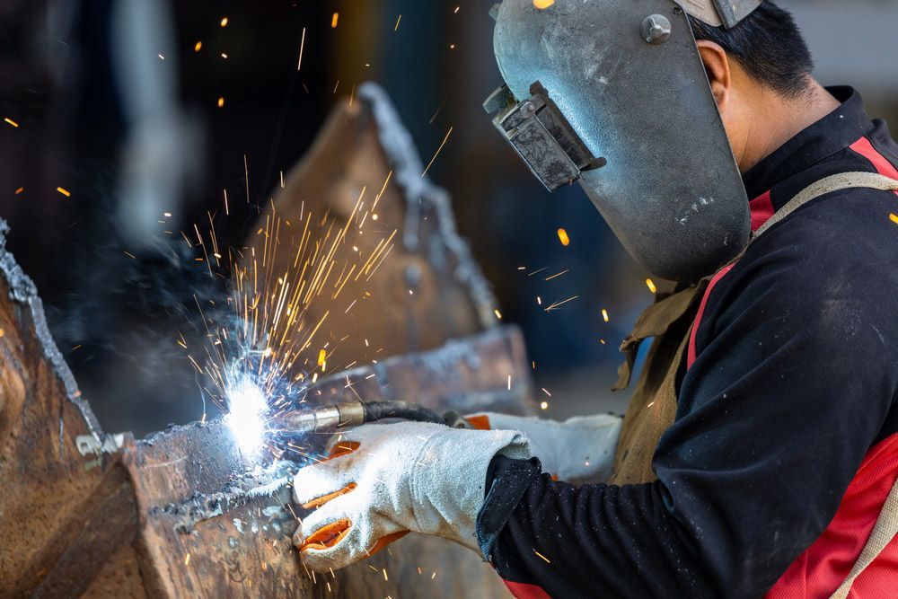 Factory Welding Steel Structure — Metal Mates in Wyong, NSW