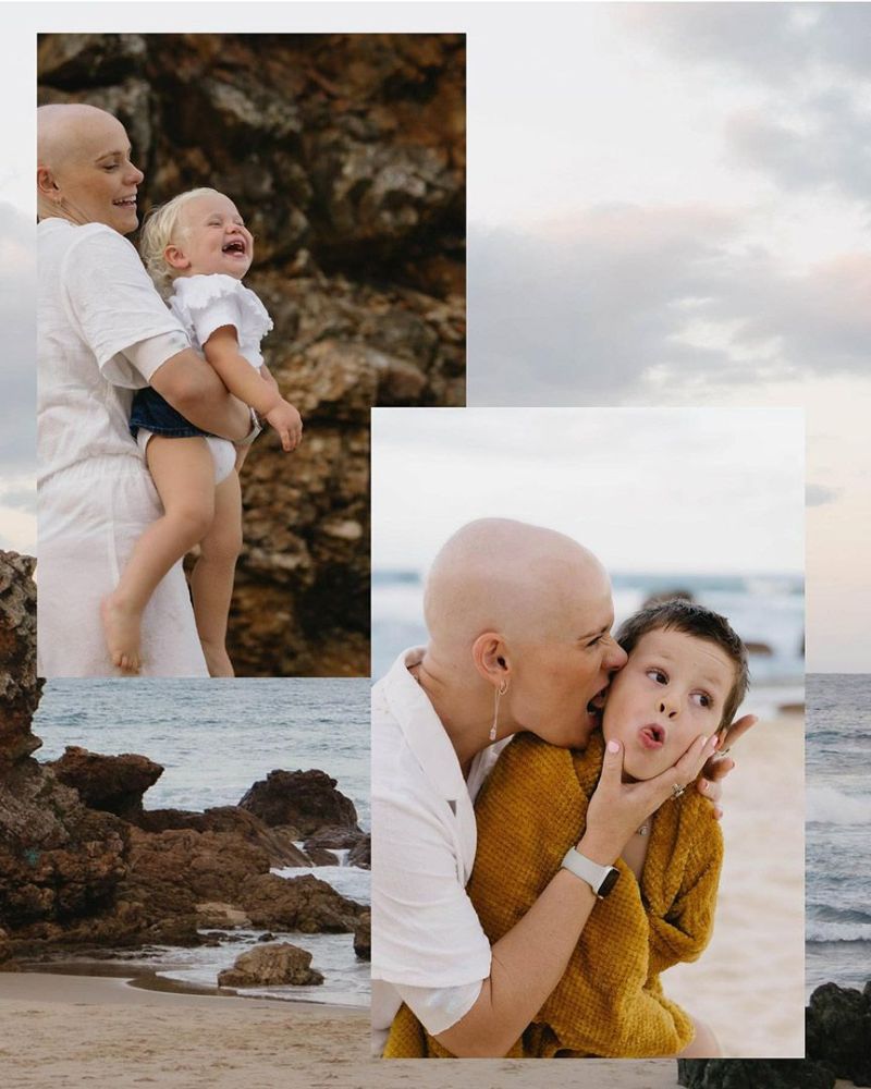 A Mother and Her Kids Playing by The Beach — Seed + Salt Photography In Smithtown, NSW