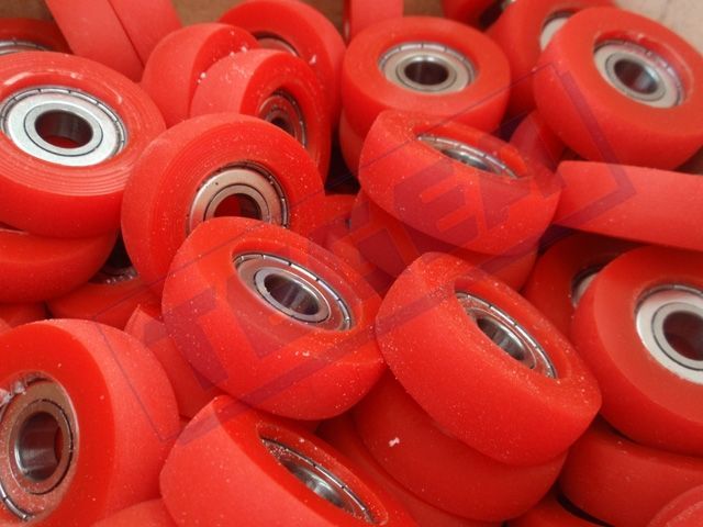 Cuscinetti rivestiti in Poliuretano, Adiprene, Vulkollan