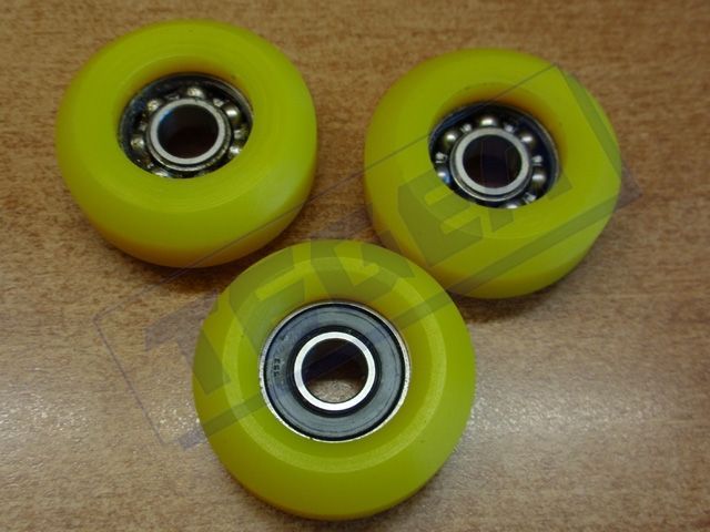 Cuscinetti rivestiti in Poliuretano, Adiprene, Vulkollan