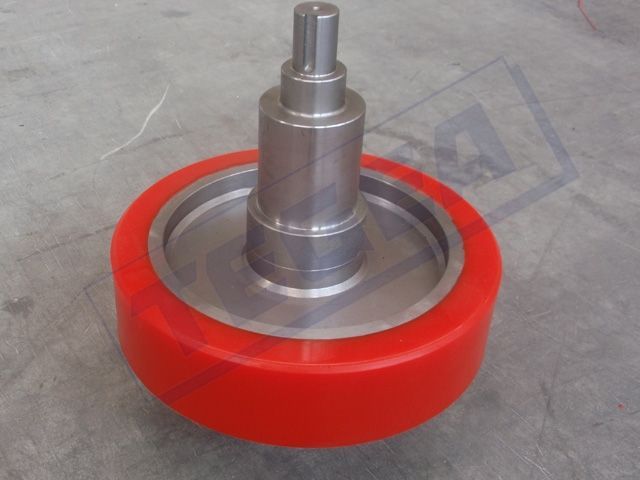 Ruote rivestite in Poliuretano, Adiprene, Vulkollan