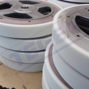 Ruote rivestite in Poliuretano 4FOOD