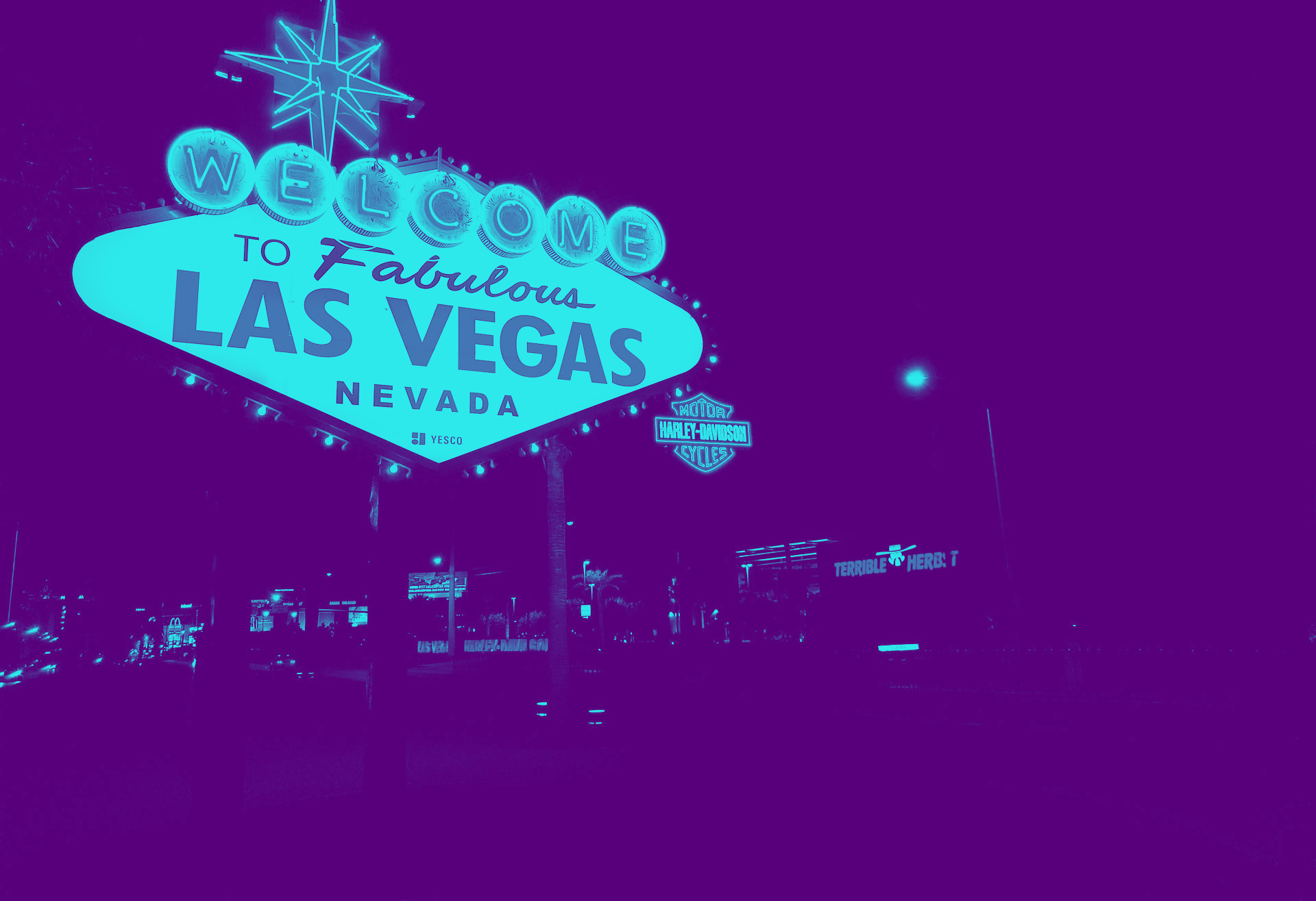 Neon sign: 