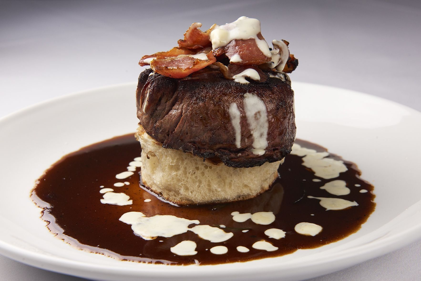 Filet Mignon Rossini e Gorgonzola Crema