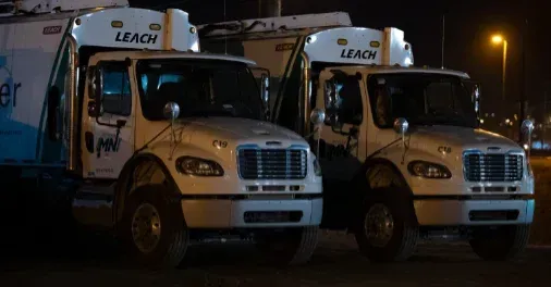 The trucks is parked | Joyce Automotive and Towing